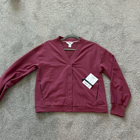 Athleta Girl RetroChill Oversized Cardigan - XL 14 - Picture 1 of 5